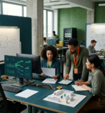Imagem profissional de blog sobre: "Guia completo de marketing digital para empresas B2B: estratégias para gerar leads q
